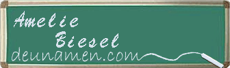 Amelie Biesel Visitenkarte
